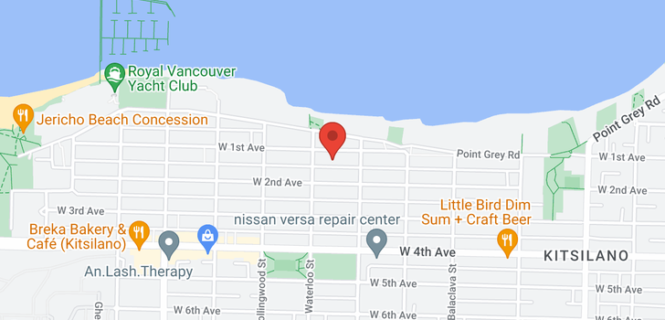 map of 3358 W 1ST AVENUE